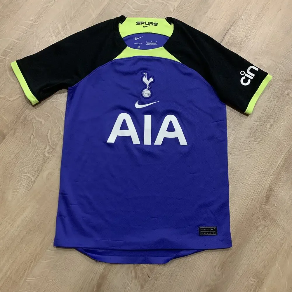 Nike Tottenham Hotspur 2022/2023 Away Soccer Jersey Youth Boys Medium M Purple